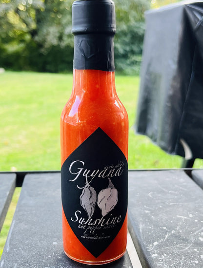 Aunty Allo's Guyana Sunshine - Hot Pepper Sauce